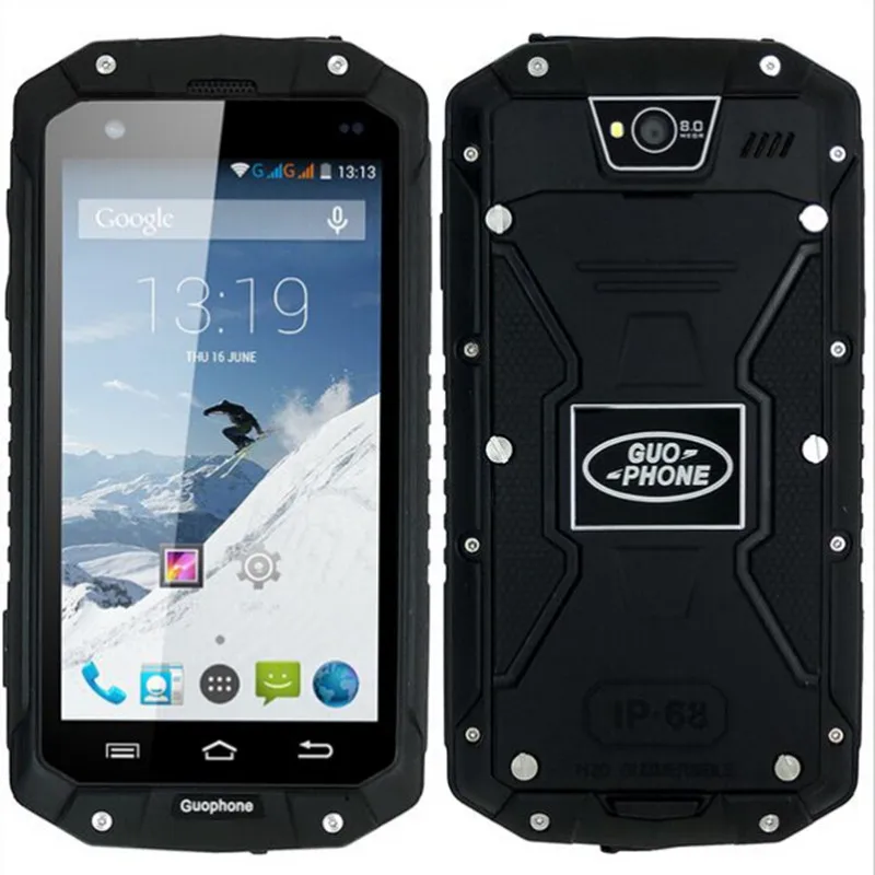 GiftsOriginal Guophone V9 4 5 &quotAndroid MTK6572 Dual Core 3G смартфон IP68 водонепроницаемый ударопрочный