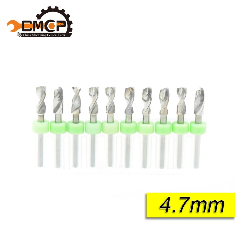 10pcs Diameter 4.7mm PCB Drill Bit CNC Machine Drill Bit For Drilling