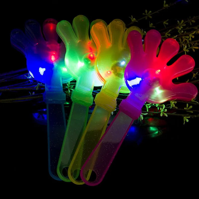 LED Light Hand Clap Luminous Hands Palms Fluorescent Clap Flash Clap ...