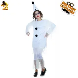 DSPLAY для женщин страшный Зомби костюм для девочек взрослых Хэллоуин косплэй костюмы вечерние