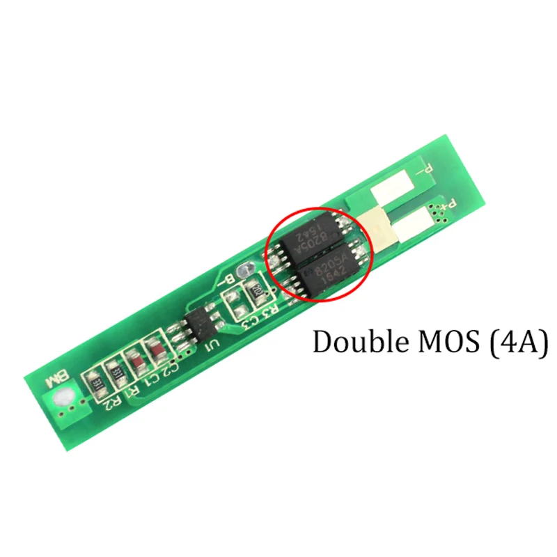 

4A 2S Lithium Battery Protection Board 4 Cell Pack 18650 7.4V 8.4V Lipo Charge Discharge Protection Circuit High Current BMS PCM