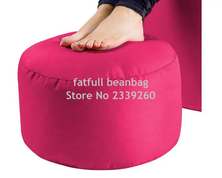 Крышка только без наполнителя-уличные и для помещений, в форме Куба bean bag pouf otomans, Дети Забавный портативный куб beanbag seat - Цвет: pink