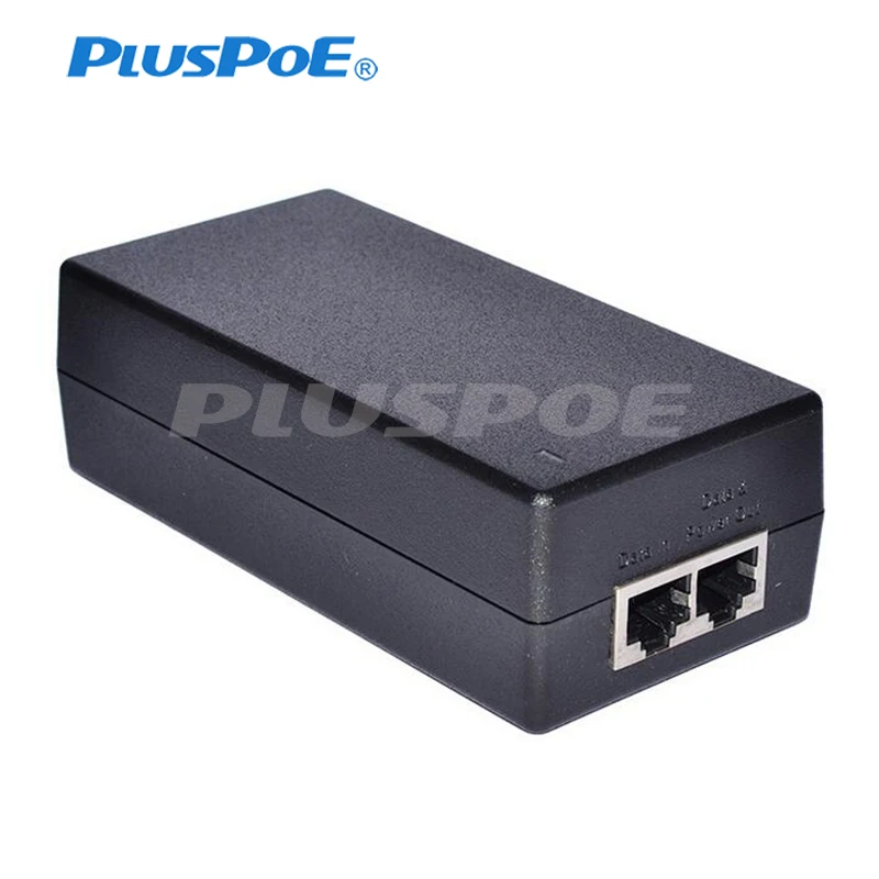 

IEEE 802.3af/at 48V PoE Power over Ethernet POE injector Adapter Supply, 10/100Mbps