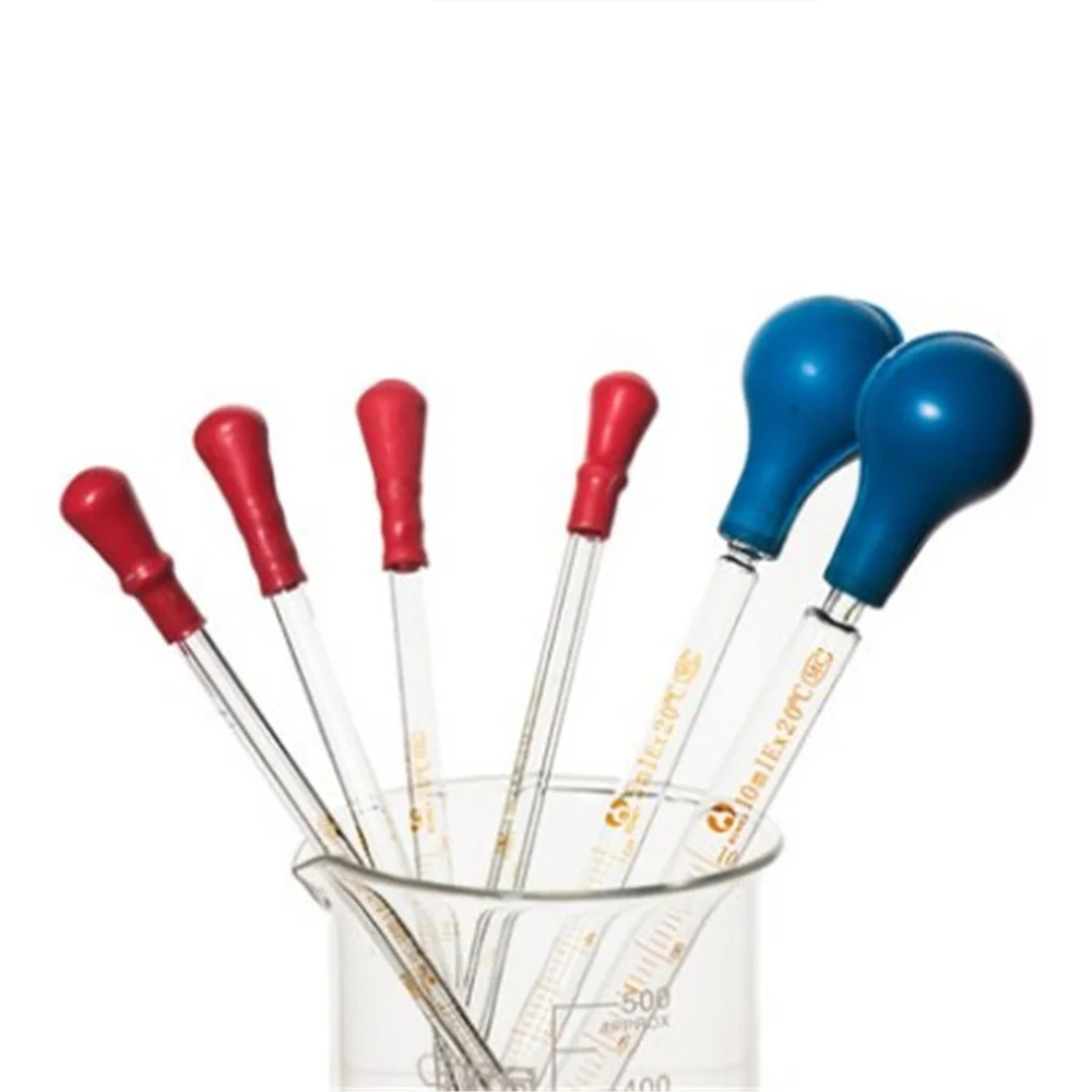Glass Pipette With Rubber Bulb Laboratory Chemistry Dropper Dispensing glass-pipette-with-rubber-bulb-laboratory-chemistry-dropper-dispensing