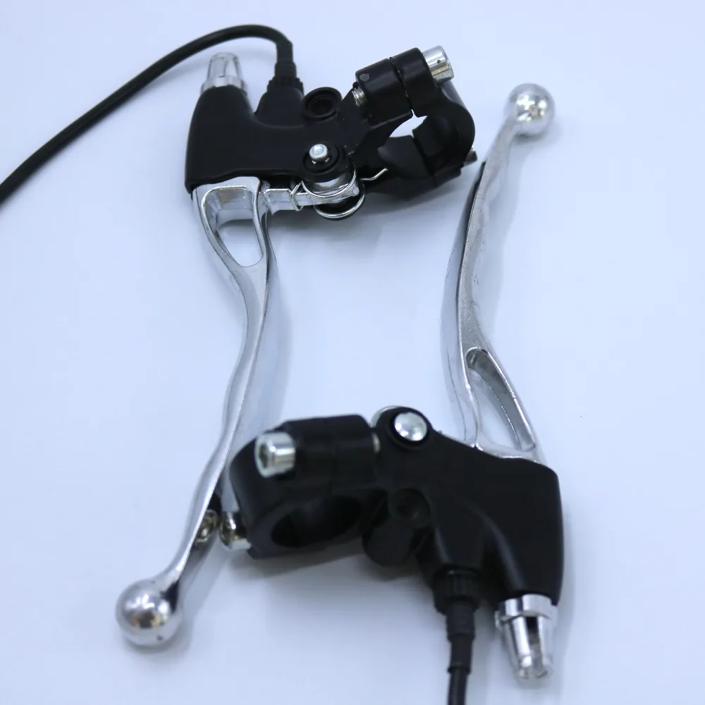 Excellent Whole Aluminum Alloy Brake Lever for Electric Bike, Ebike Brake Lever with Mirror Hole Easy Assembling 1