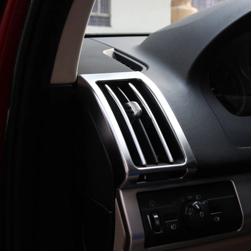 chrome air condition outlet  cover trim for Freelander 2 auto accessories car styling  (6).JPG