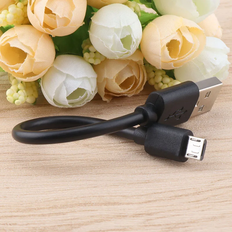 15cm Short Micro USB Cable Type c 8Pin Cable Fast Charging Sync Data Cord USB Adapter Cable for iPhone Samsung Xiaomi Huawei