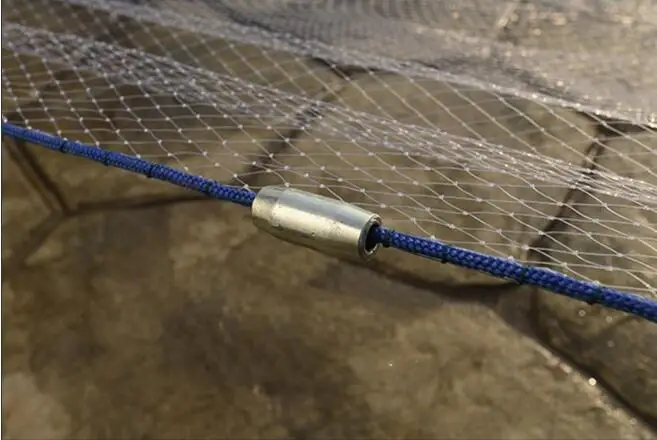 Рыболовная сеть Finefish кастинговая американская ручная нейлоновая Оцинкованная