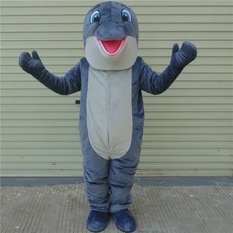 

Dolphin Mascot Costume Suits Cosplay Party Game Dress Outfits Clothing Advertising Carnival Halloween Xmas Easter Festival Adult