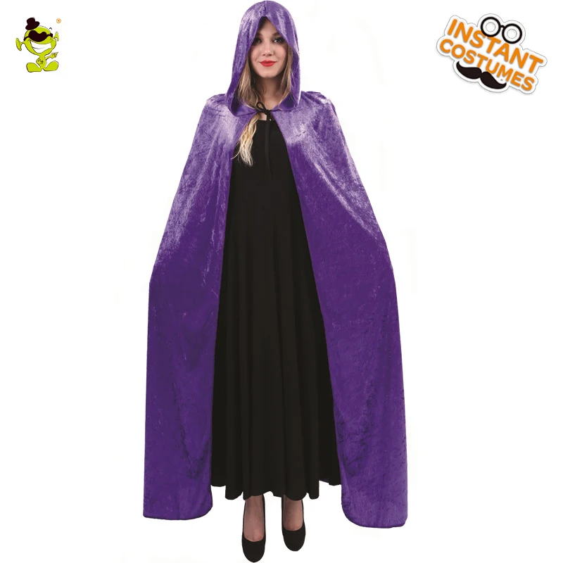 Halloween Party Women's Cosplay Wizard Cape Costumes Masquerade Wizard