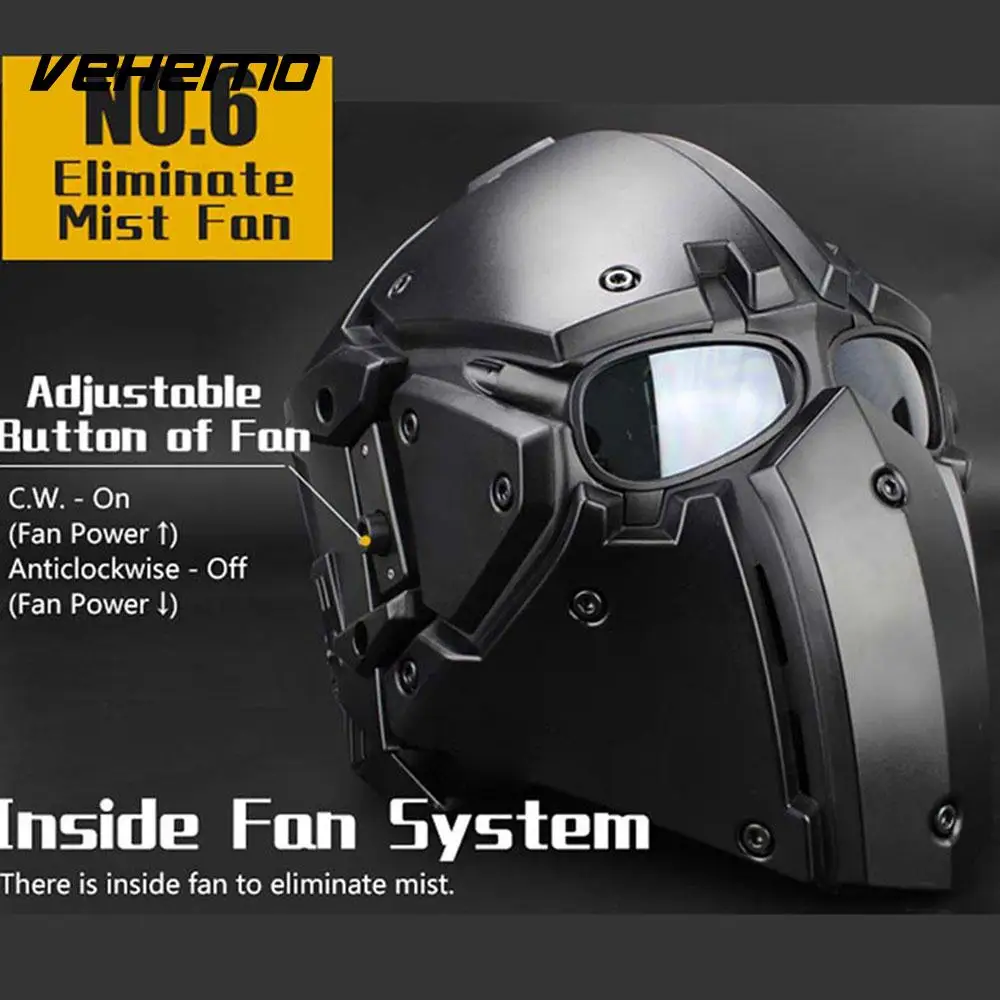 

Vehemo Assembled Tactical Helmet Cycling Cycling Helmet Professional Helmet Dress Up Protective Outdoors