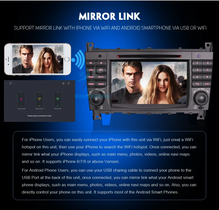 Flash Deal Android 8.0 Autoradio Car DVD Navi GPS CD DAB+ WiFi 4G BT SD Radio USB Bluetooth DVR OBD for Mercedes Benz C-Klasse W203 6