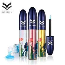 HUAMIANLI 7 видов цветов Блеск жидкая подводка для глаз Водонепроницаемый Shimmer Metallic цвет серебристый, Золотой подводки для глаз блестящие глаза Pen Косметика YXY001