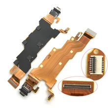 USB док-станция разъем зарядный порт гибкий кабель для sony Xperia XZ2 USB зарядное устройство разъем гибкий кабель Ремонт Запчасти