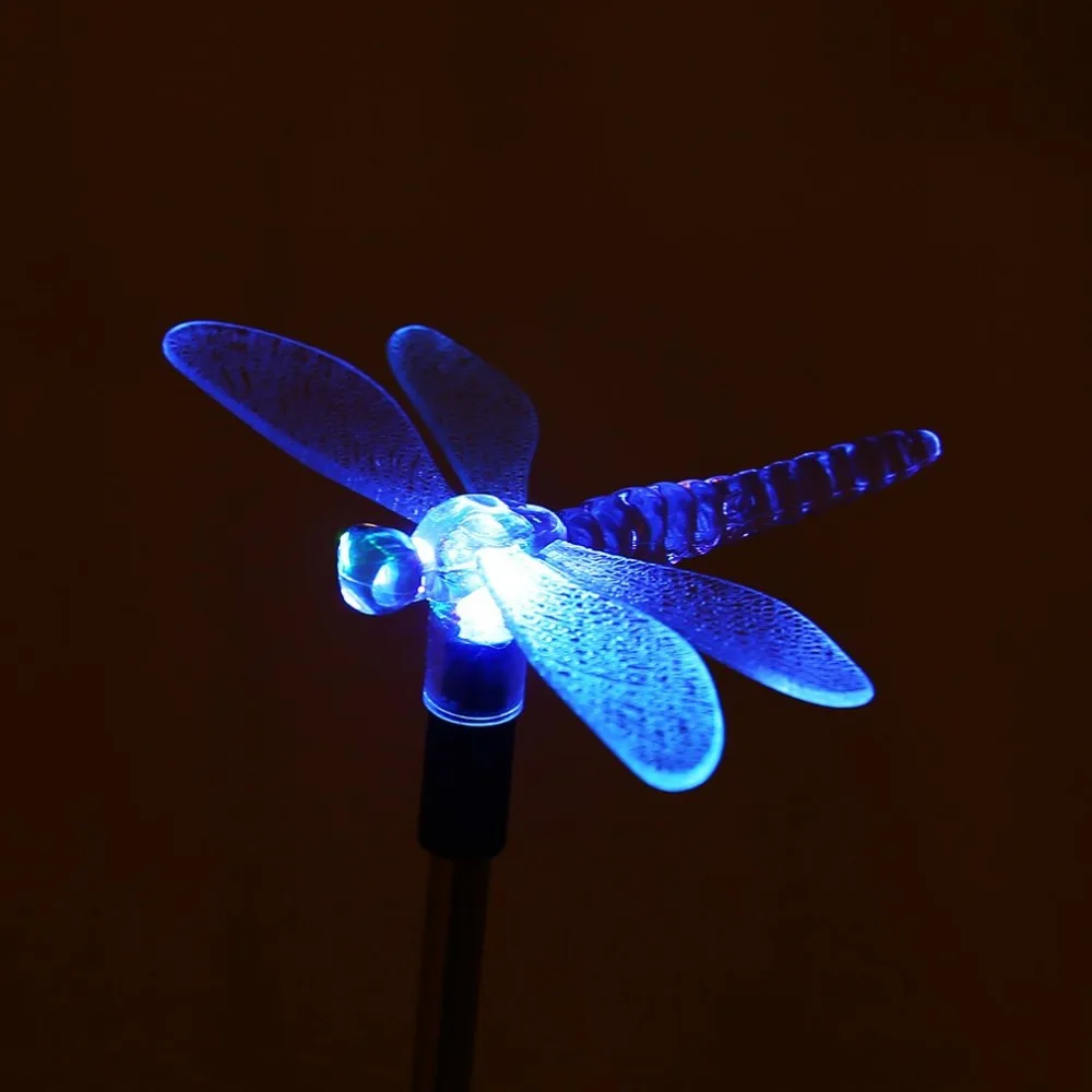 

Color Changing LED Garden Solar Light Outdoor Waterproof Dragonfly/Butterfly/Bird LED Light Garden Path Lawn Lamp Decoration