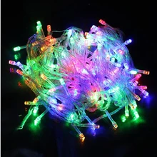 Aochern 2016 10M 100 LED Home Outdoor Holiday Christmas Decorative Wedding xmas String Fairy Garlands Strip Party Lights#A1001