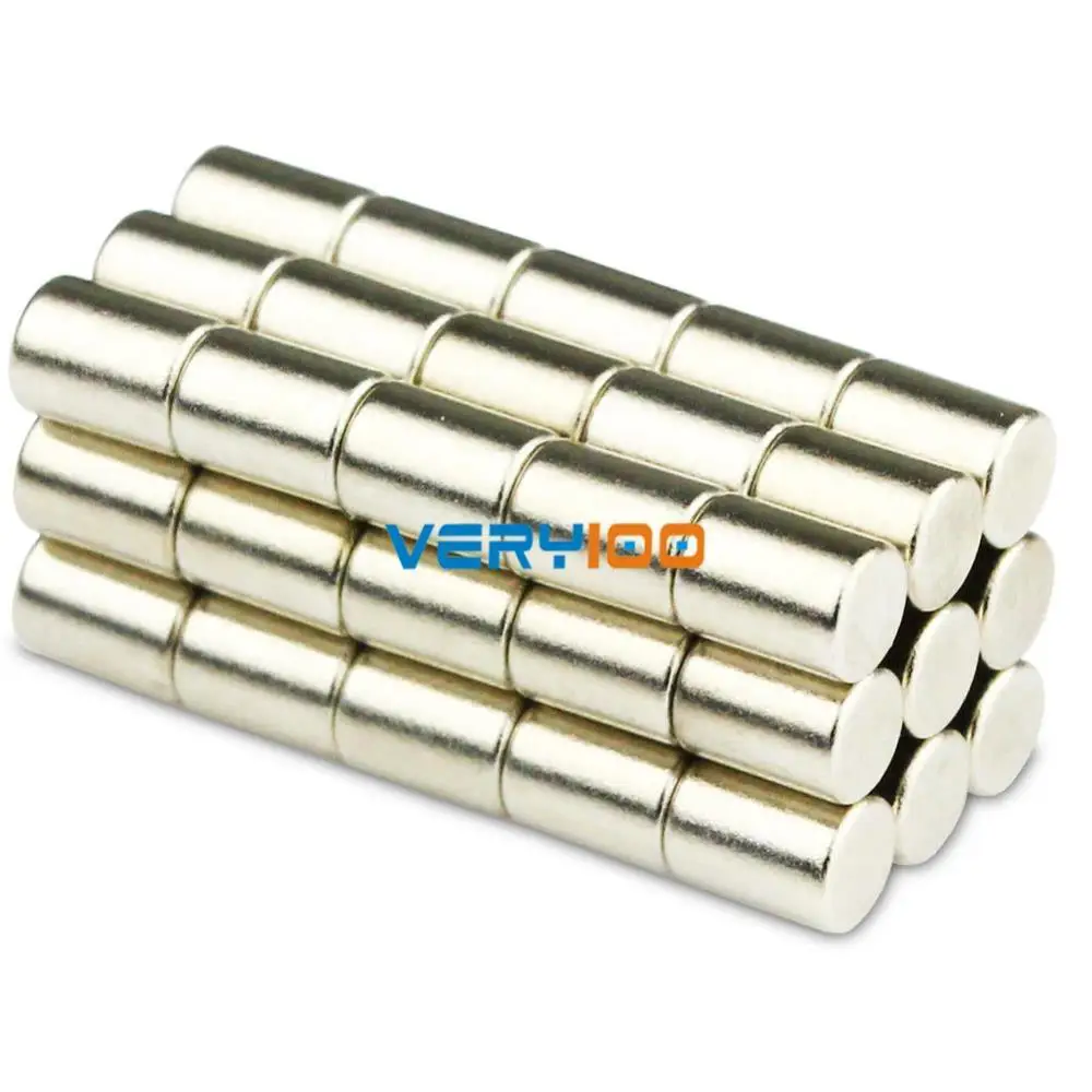 

200pcs N50 3 x 4mm Super Strong Round Disc Cylinder Magnets Rare Earth Neodymium