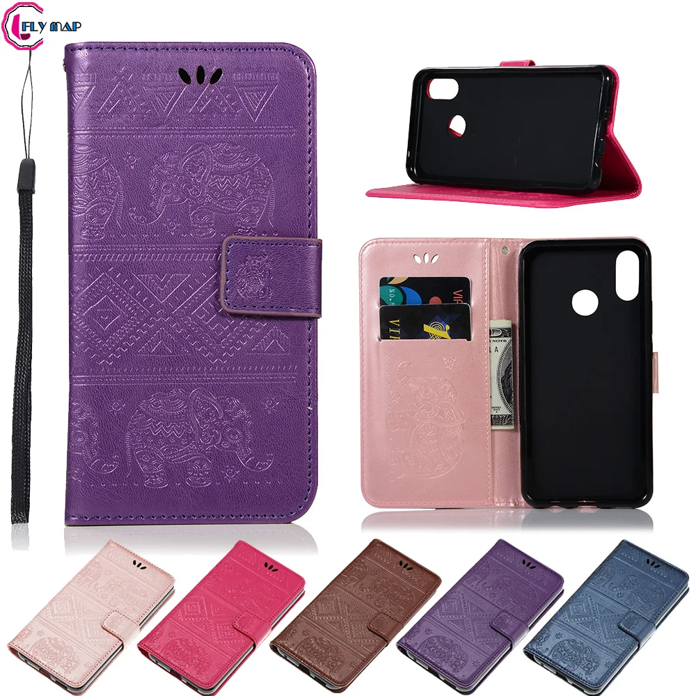 

Elephant Case for Huawei Nova 3i INE-LX2 Retro Flip Wallet PU Leather Phone Cover for Huawei NOVA3 i 3 i3 INE LX2 LX1 Coque Capa