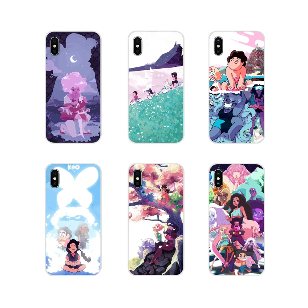 

Cartoon Steven Universe Pattern Cell Phone Bag Case For Samsung Galaxy S3 S4 S5 Mini S6 S7 Edge S8 S9 S10 Lite Plus Note 4 5 8 9