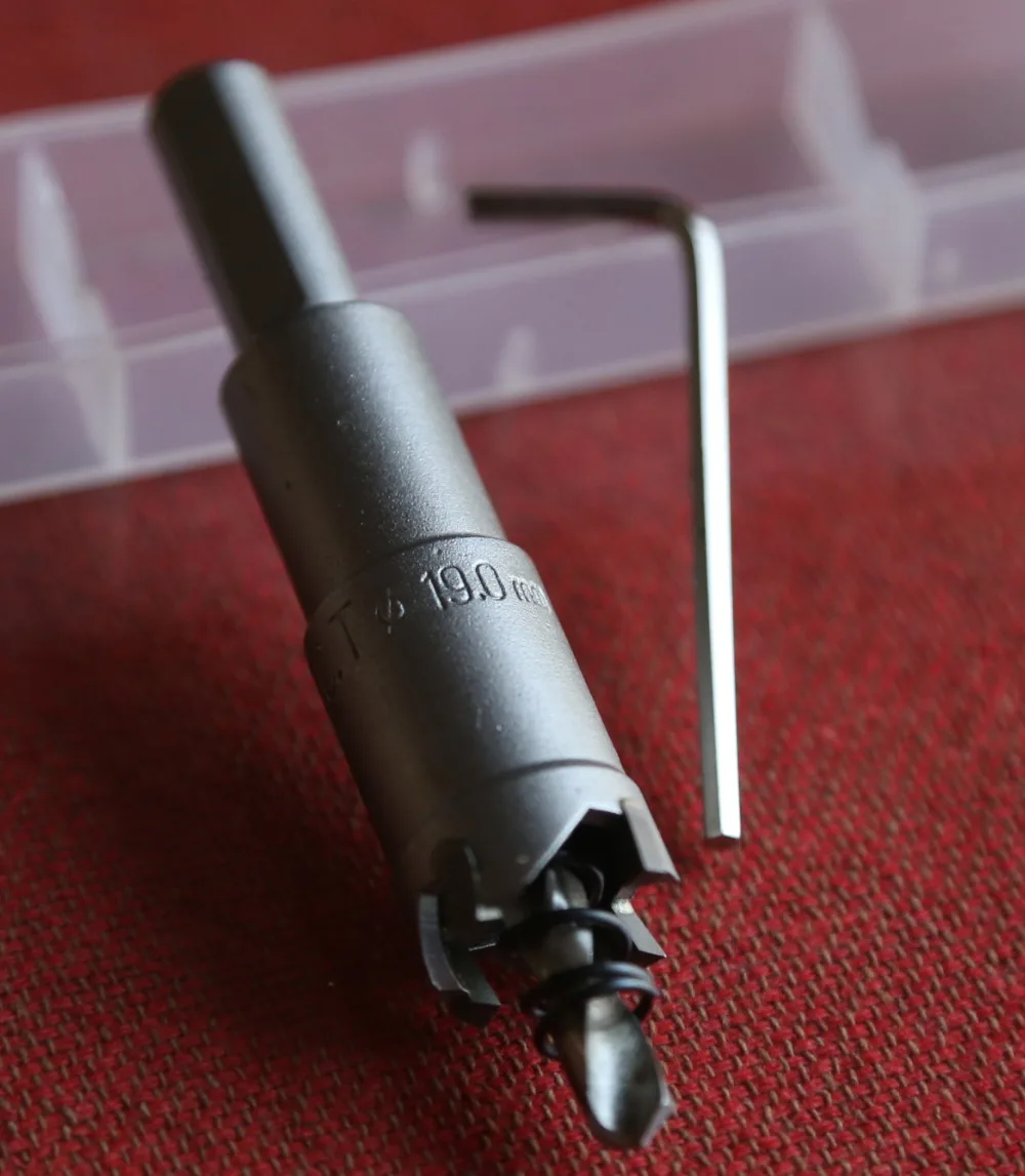 Buy 1PC 19*100mm TCT hole saw drill bits core bits for