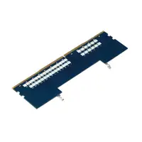 connector מתאם SO-DIMM לשולחןעבודה DIMM זיכרון RAM Connector מתאם שולחני PC כרטיסי זיכרון ממיר מתאם DDR4 נייד מקצועי (2)