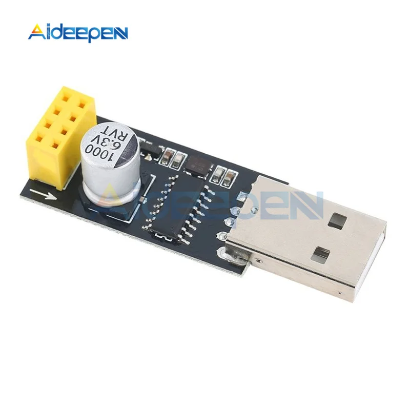 

ESP01 Programmer Adapter UART GPIO0 ESP-01 Adaptater ESP8266 USB to ESP8266 Serial Wireless Wifi Developent Board Module