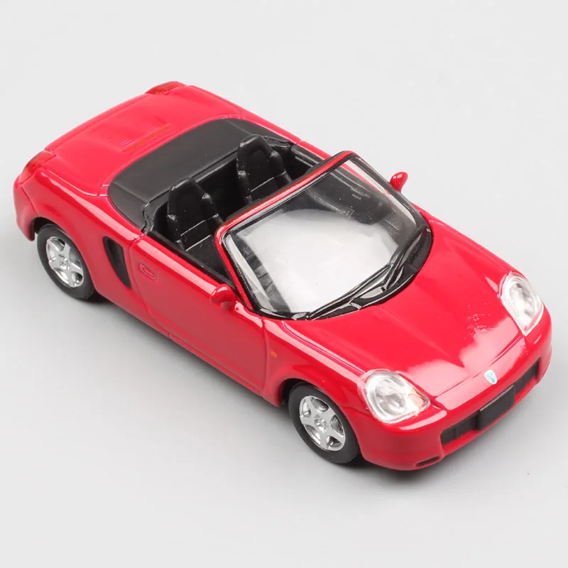 

kid 1:64 Scale small kyosho Toyota MRS MKII SW20 MR2 Spiders roadster diecast model car vehicle toy for children collector gifts