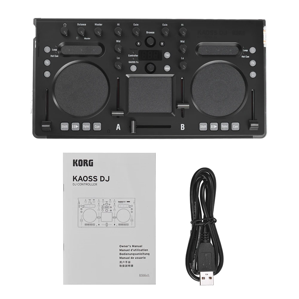 

High quality KORG KAOSS DJ Portable DJ Controller USB Connection with Built-in KAOSS PAD