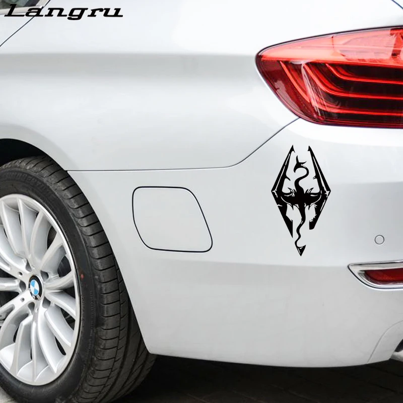 Индивидуальные виниловые Стикеры Langru Skyrim стильные креативные стикеры JDM|stickers