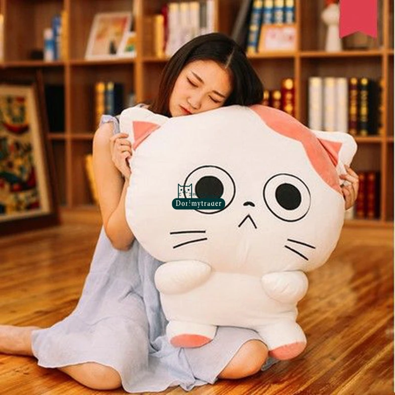 Dorimytrader 100cm Large Pop Lovely Cartoon Cat Plush Toy 39inches Stuffed Anime Cats Doll Animal Pillow Baby Gift DY61609  (3)