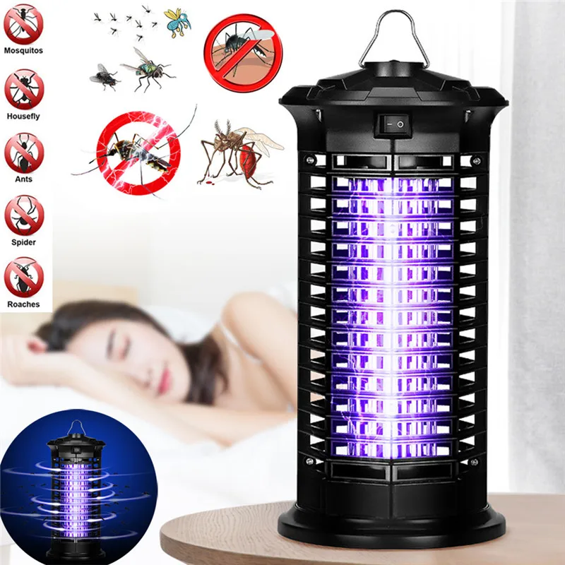 

Mosquito Killer Electronic Lamps Insect Bug Fly Stinger Pest Control New Photocatalysis Home Bug Zapper EU US Mosquito Killer