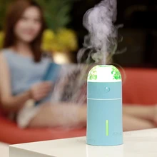 175ML Essential Oil diffuser of Home and Car USB Ultrasonic Humidifier Air Aroma Diffuser Mist Maker Romantic Light Projector