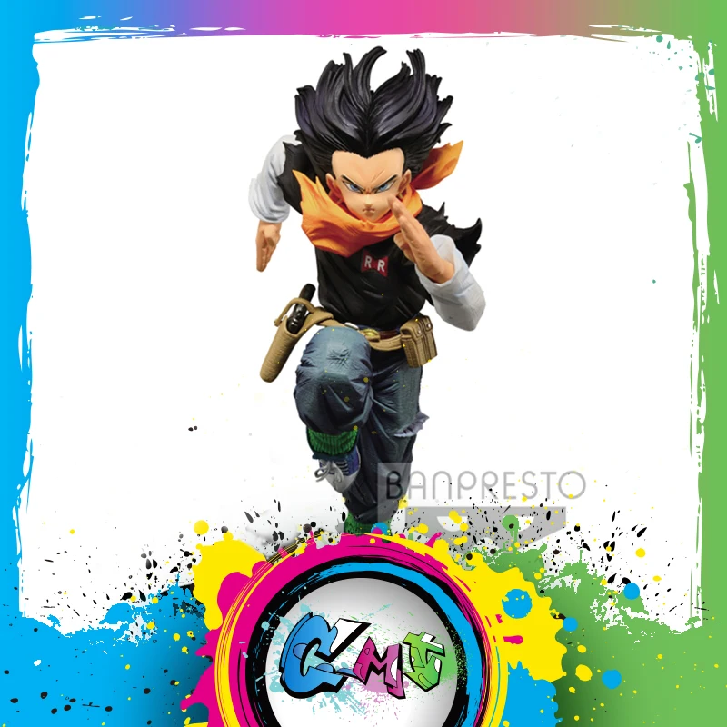CMT в наличии Origianl Banpresto Dragon Ball Z DBZ BWFC Android 17 аниме игрушки фигурка | Игрушки и хобби
