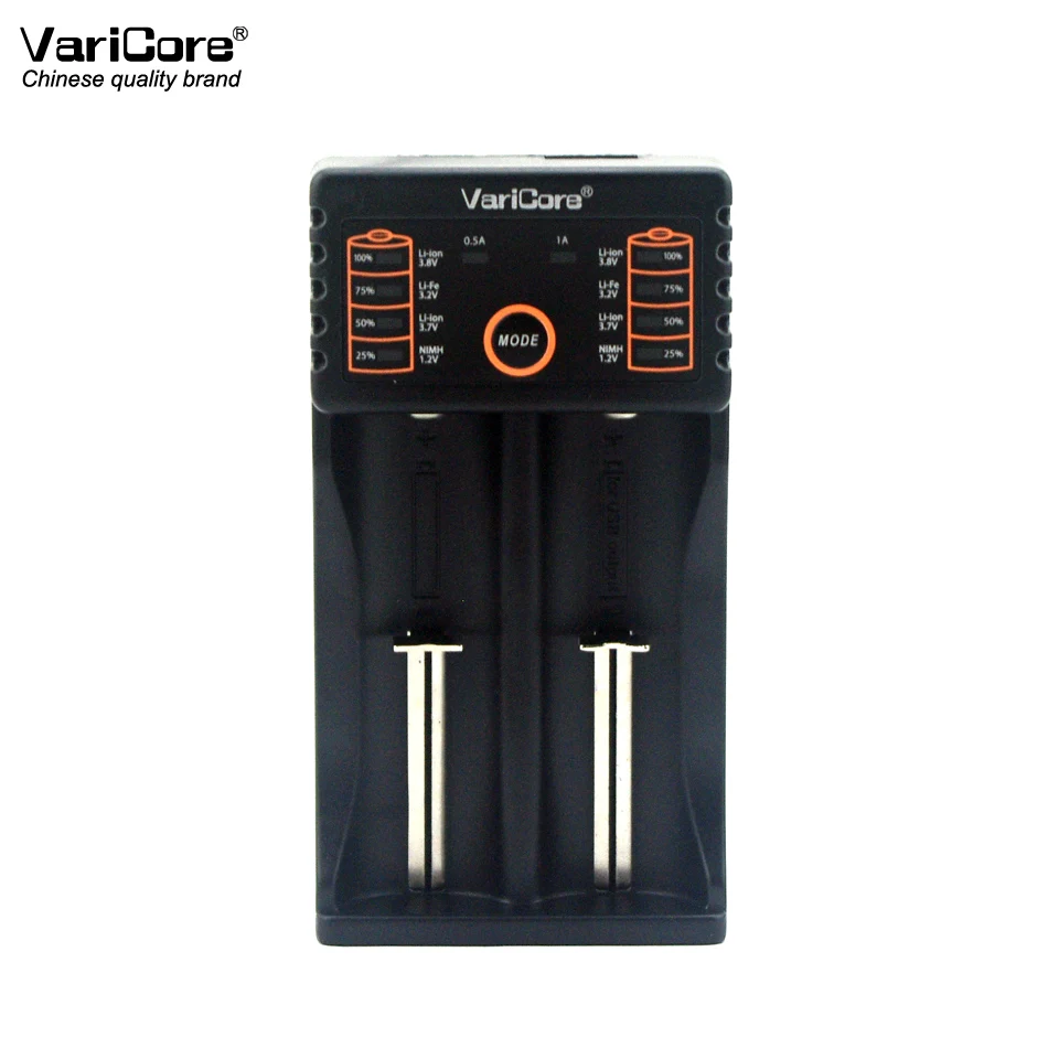 

VariCore V20i Charger 18650 1.2 3.7 3.2 3.85 The AA / AAA 18350 26650 10440 14500 16340 25500 lithium battery smart charger NiMH