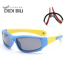DIDI TR90, Поляризационные детские солнцезащитные очки, es, детские, стимпанк, соединенные очки, тактические, для мальчиков и девочек, стекло,, УФ очки, De Sol, Gafas C797