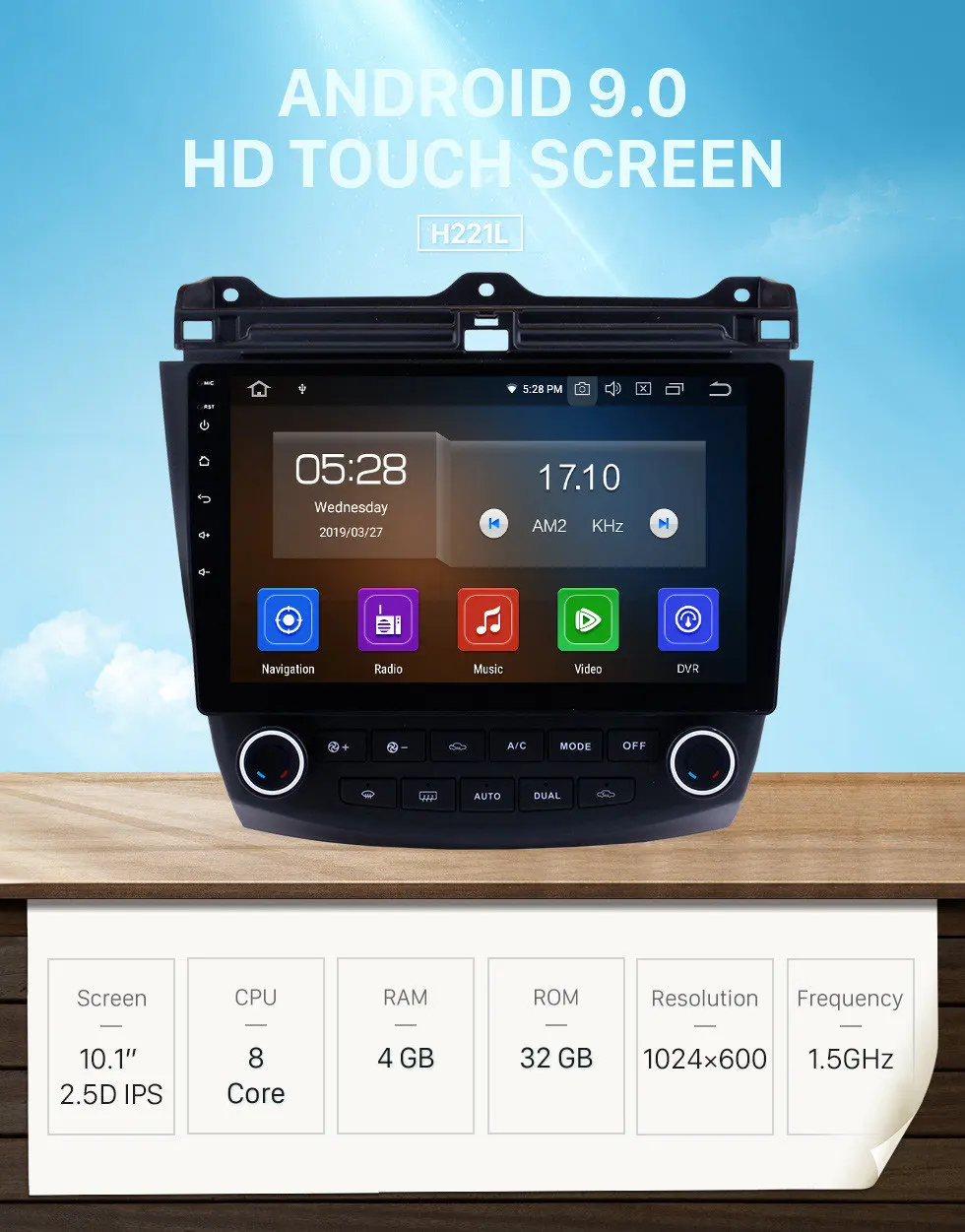 Cheap Seicane Car Stereo 10.1" HD Android 9.0 GPS Navi For Honda Accord 7 2003 2004 2005-2007 8-Core Support Steering Wheel Control 0 Cheap Seicane Car Stereo 10.1" HD Android 9.0 GPS Navi For Honda Accord 7 2003 2004 2005-2007 8-Core Support Steering Wheel Control 0