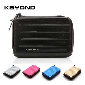 

Premium Multi-Functional Carry Case Aluminum Alloy Earphone Hard Disk Box Portable Earphone Bag Protector Storage Box Organizer