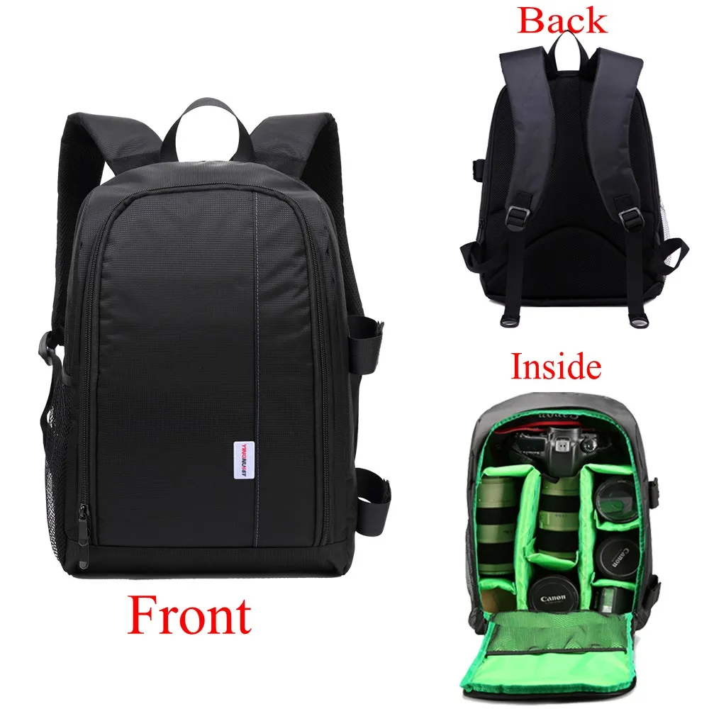 

Waterproof Camera Bag Case Multi-functional Soft Digital DSLR Camera Backpack for Canon Nikon Sony Panasonic Fujifilm Leica