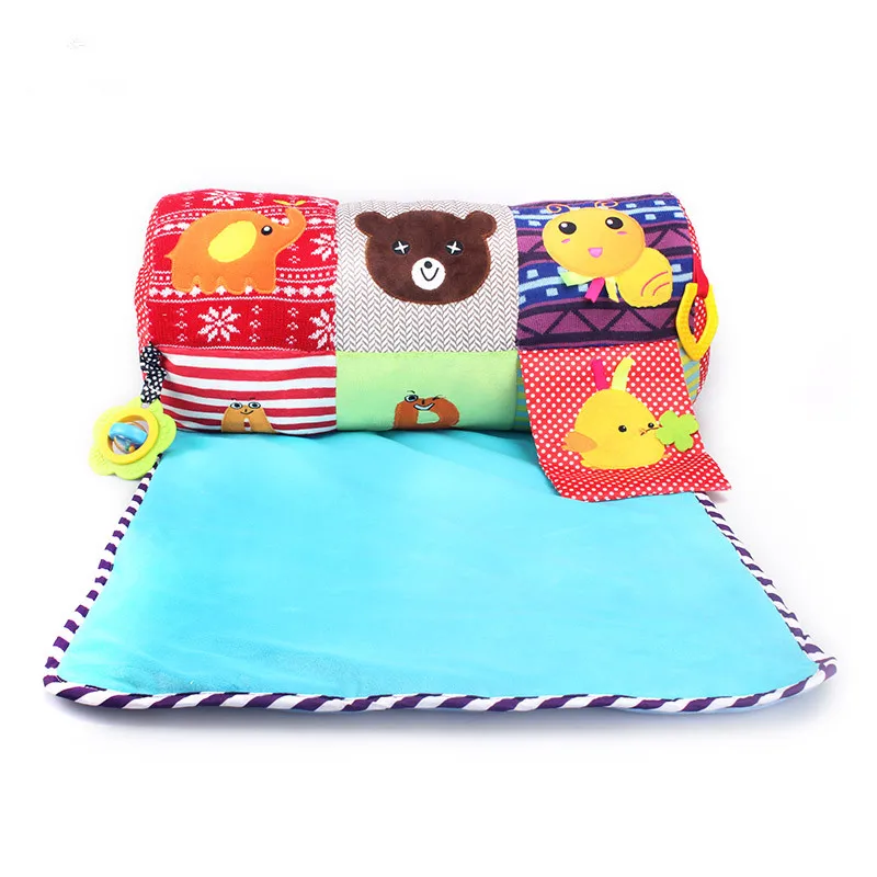 2017 Multifunctional Baby Educational Play Mat plush animals stuffed