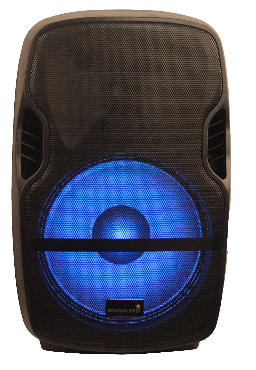 15inch 2000w  dj pa powered disco stage party dj pa rgb led righting speakers with cables speaker stands wire mic