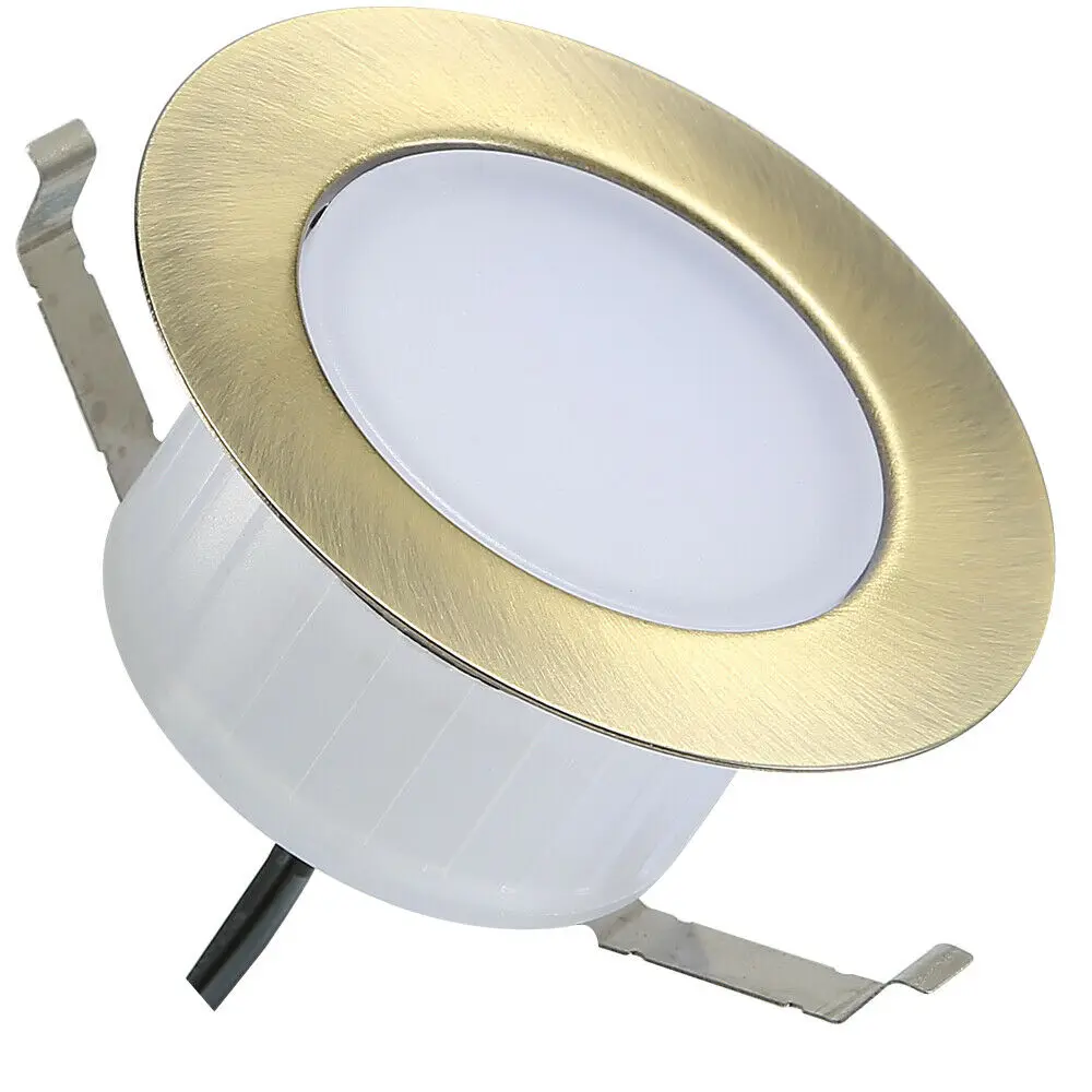 Terraço ao ar Lâmpada do Armário Lote 12 v Ip67 Bronze Cozinha Livre Caminho Degrau Levou Ferroviário Deck Luzes Inground Recesso 6 Pçs - 61mm 5 Degrau LEVOU Ferroviário Deck Luzes Inground Recesso lâmpada do armário