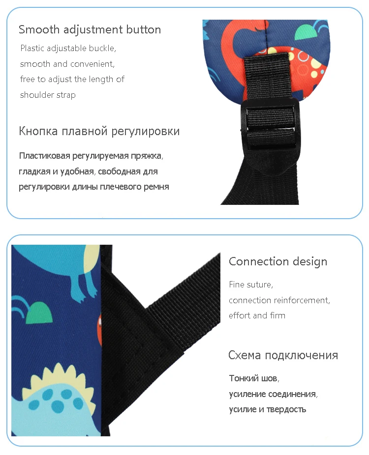 WINNER Backpack Cartoon Dinosaur Printed Backpack Student School Bags For Teenage Girls Boys Children Kids Backpack 2019 (13)