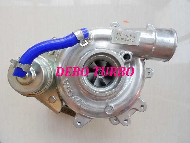 Новинка Турбокомпрессор CT16 17201 30120 для TOYOTA Hiace HI LUX Diesel 2KD FTV л 102HP (масляное