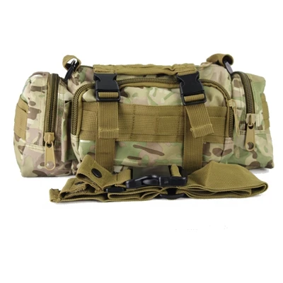 Армейская Военная Тактическая наружная поясная сумка на плечо Molle походная сумка 6L - Цвет: CP