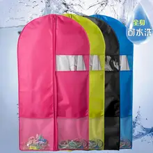 Ткань Оксфорд можно мыть толстый пылезащитный чехол, костюм крышка для хранения длинное пальто пылезащитный мешок