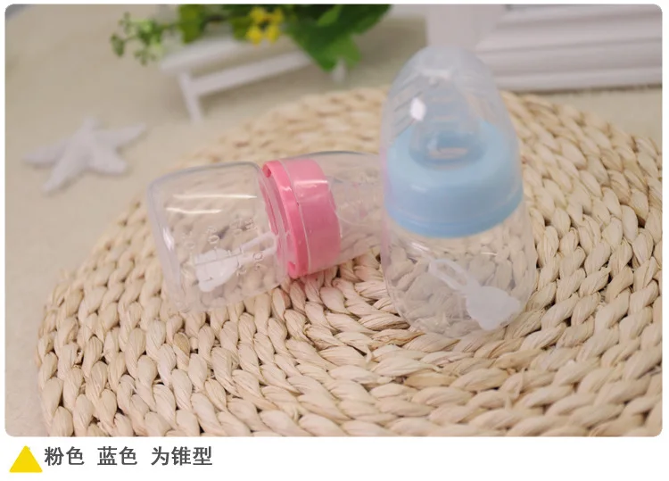 1 Pcs Hot Newborns Baby Bottles Toddlers Drinking Water Feeding Mini PP Bottle Boys&Girls Care Solid Colors Milk 60 ML Bottles