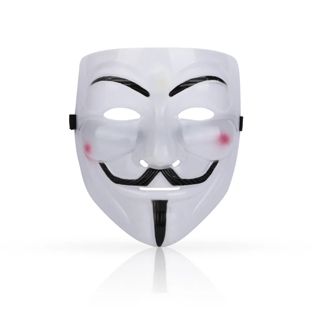 1 шт Горячая вечерние маски V для вендетты маска аноним Guy Fawkes маскарадный аксессуар для костюма для взрослых косплей маски для вечеринки