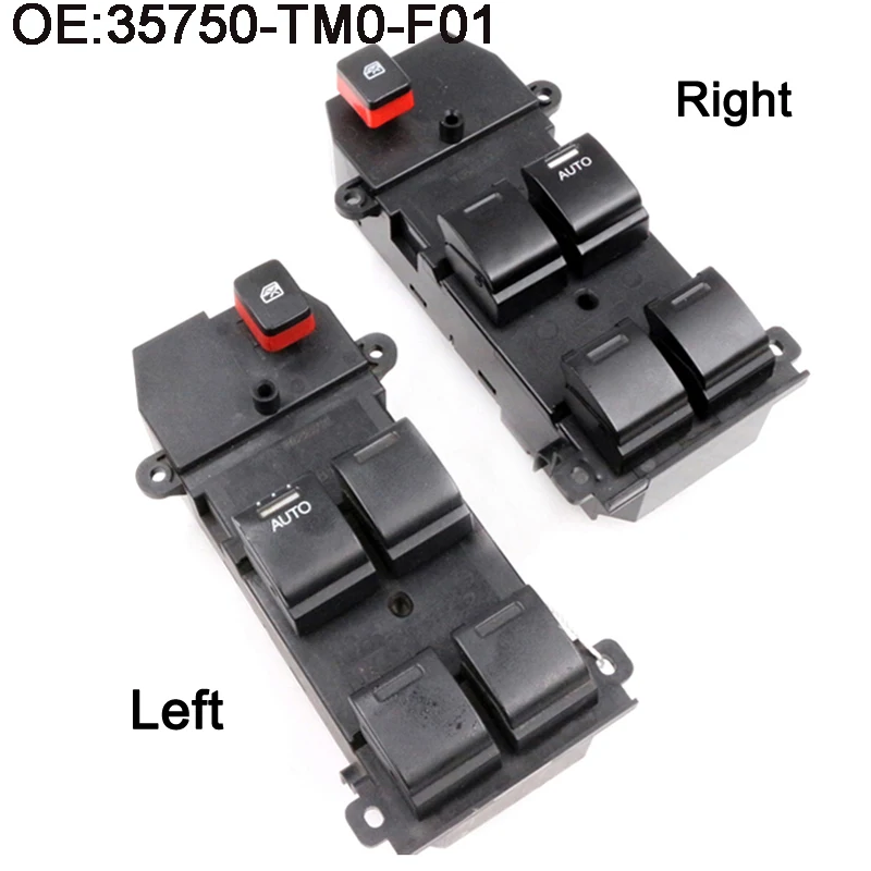 1PCS New Electric Master Power Window Switch For Honda Fit City 2007