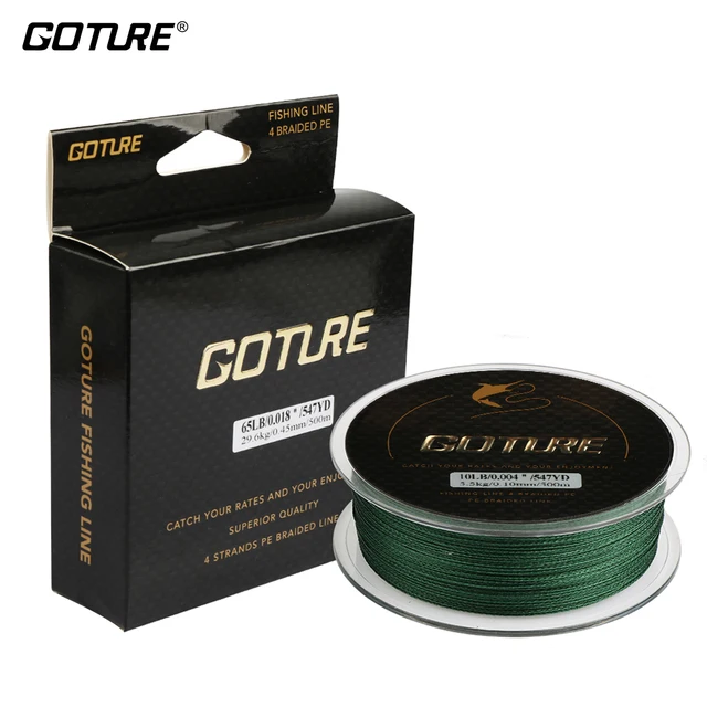 Best Price Goture 500M PE Braided Fishing Line Multifilament 4 Stands Carp Lines For Sea Fishing 8-80LB 6 Colors Available Best Price Goture 500M PE Braided Fishing Line Multifilament 4 Stands Carp Lines For Sea Fishing 8-80LB 6 Colors Available