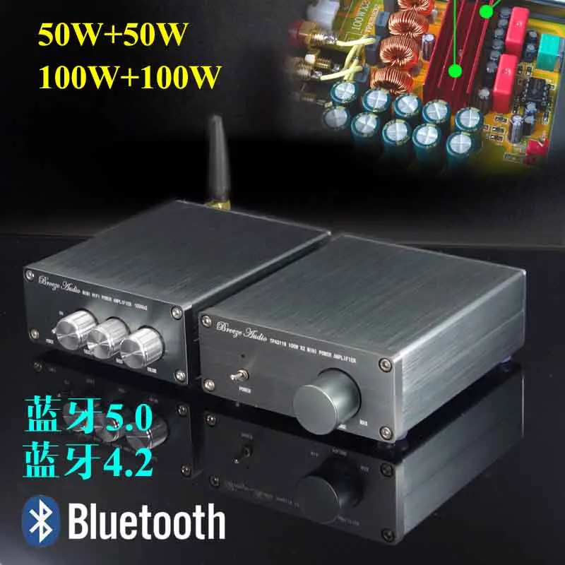Цифровой Hi Fi мини усилитель с поддержкой Bluetooth 2 0 12 ~ 25 в пост. Тока|Усилители